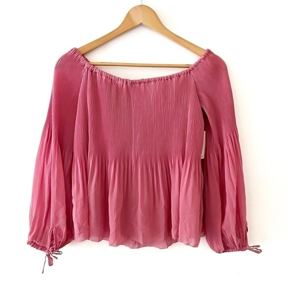 WILFRED | NWT Talence Blouse Palm Pink Size Small Aritzia - Picture 5 of 10